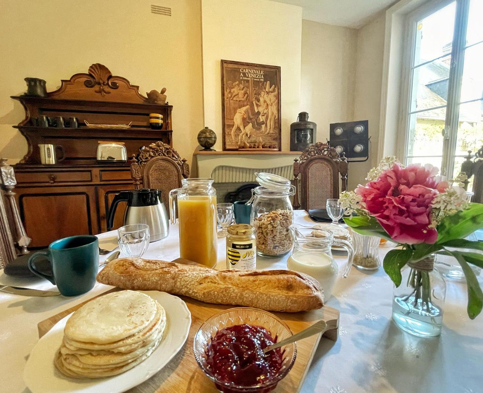 La Maison Voyage Bed And Breakfast Onzain Eksteriør bilde